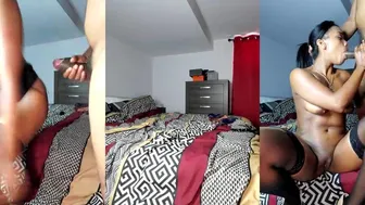 PinkyDoll's Ebony Thicc Babe Live Stream Fuck | Viral Footage Edition