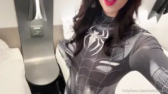 HelloLiMoon's French Spider-Girl Cosplay Getting Creampie Fucked | Full Exposure Edition