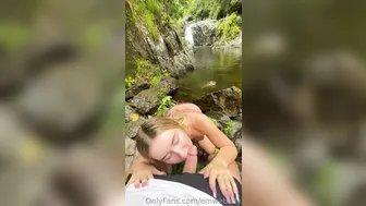 Emily Webb, Outdoor Waterfall Amateur Sextape - Exclusive Tape