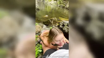 Emily Webb, Outdoor Waterfall Amateur Sextape - Exclusive Tape