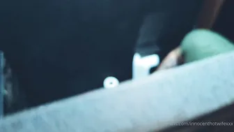 Glasses Hotwife MILF Getting Fucked In The Bathroom During a Swingers Party Starring InnocentHotWife - Viral Footage