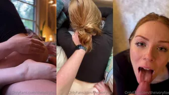 TheIvoryFox, Redhead Horny Wife Gets Spanked And Cum On Her Face - Trending Scene