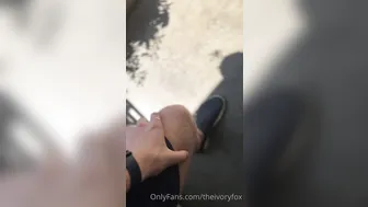 Sexy Fit Wife Woodland Running Hike Starring TheIvoryFox - Full Exposure