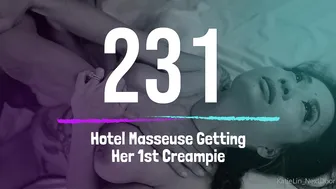 Trending Scene Featuring KatieLin_NextDoor in Hotel Masseuse Getting Her 1st Creampie