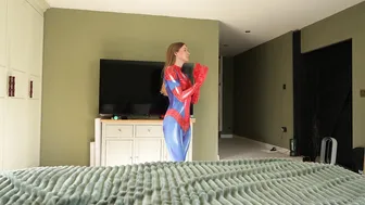 Zoe Rhode Goes Wild: Big Booty Spider-Girl Anal Play POV Sextape [revealeded Clip]
