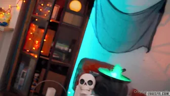 Eva Elfie's Halloween Witch Wants Cum For Her Pot | OnlyFans revealed Edition