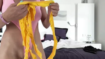 Christina Khalil's Thicc Babe Vacation Try On Haul | OnlyFans revealed Edition