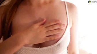 Eunsongs Asmr, Asian Beauty Playing with Perky Breasts