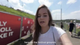 Hermione Potter, Oral and Facial in Tent at Rock Festival