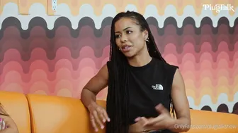 Lena The Plug, Kira Noir, Plugtalk, Ebony Beauty in FFM Threesome with Latina Couple