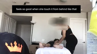 Sinfuldeeds, Handjob by Latina Masseuse