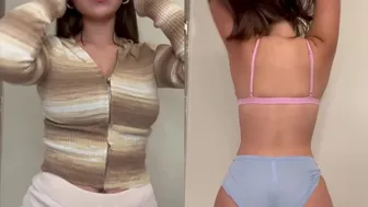 Sophieraiin, Sexy Striptease and Big Asset Reveal