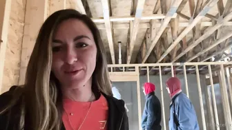 Bryce Adams, Sneaky Construction Site Foursome Gangbang