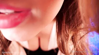 Heatheredeffect, Low-Cut Sexy Dress Big Breast Tease