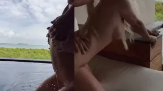 Stefanie Knight, Blonde Beauty in Vacation Encounter