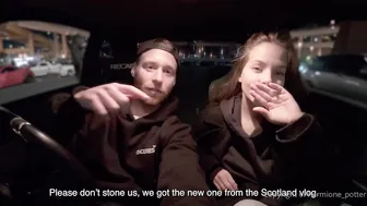 Hermione Potter, Japan Trip Oral in Nissan Skyline