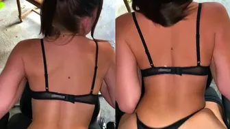 Callmeslooo, Side Panties Creampie Encounter on Chair