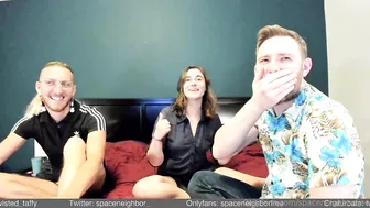 SpaceNeighbor, Twisted_Taffy, Swinger Couple First MMF Threesome
