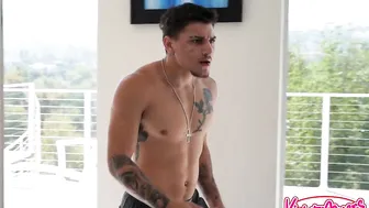 Violet Myers, Violet Starr, Curvy Teen Threesome