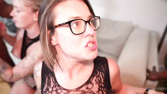 InnocentHotWife, SubGirl0831, Foursome BBC Swap Show