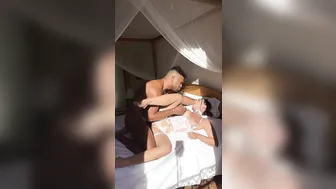 Eve Sweet, Troy Francisco, Amateur BBC Encounter in Sun Room