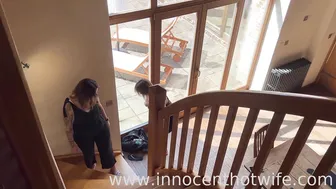 SwingingCouple, Summer Rose, InnocentHotWife, Cuckold Husband Caught Masturbating