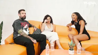 Lena The Plug, Olivia Jayy, PlugTalk Interview with Interracial Threesome