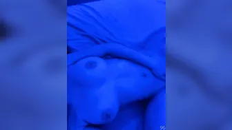 Ally Hardesty, Naked Self-Play Tease in Bedroom