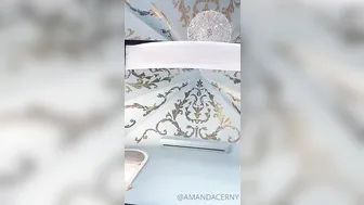 Amanda Cerny, Naked Body Tease Under Bed Sheet