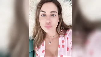 Fran Undurraga, Showing Off Body in See-Through Bodysuit