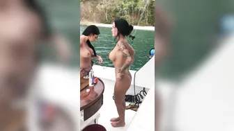 Kayla Lauren, Getting Naked on Boat