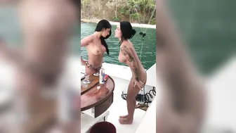 Kayla Lauren, Getting Naked on Boat