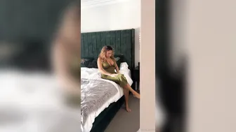 Toni Camille, Striptease and Masturbation in Bed