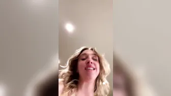 Itsmecat, Blonde Babe in Facial Livestream