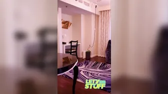 Lety Does Stuff, Green Strappy Lingerie Tease