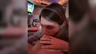 C_Thicc, Curvy MILF in BWC Oral for Cum