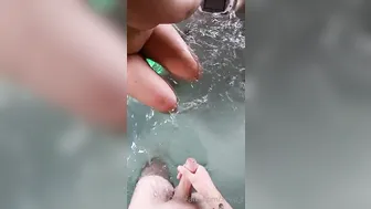 Tati Evans, Curvy Babe in Outdoor Hot Tub Encounter