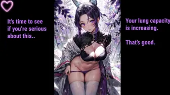 Demon Slayer Hashira Training with Mitsuri n Shinobu To Slay Hot Spider MILF - AI