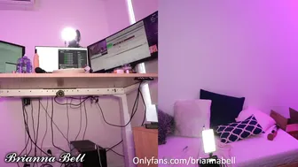 Brianna Bell, Curvy Asset Tease During Livestream