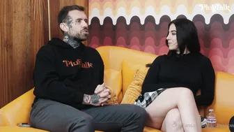 Lena The Plug, Mia Malkova, PlugTalk, Latina Lesbians in Strapon Encounter on Adult Interview