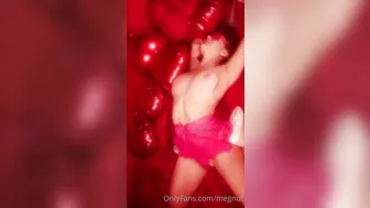 Megnutt02, Blonde Model Teasing in Short Skirt