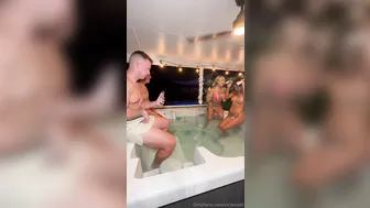 Victoria Lit, Rybaby, Two Swinger Couples Swapping Partners in Jacuzzi