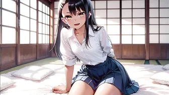 Nagatoro Asking For Sugar Facial Instead On Her Tanline Body - AI