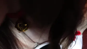 Aftynrose Asmr, Kitty Babe Solo ASMR by Fireplace