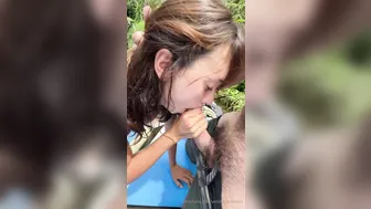 Veronica Perasso, Outdoor Oral Encounter While Kayaking