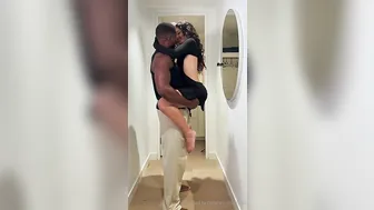 Jasminx, Mike Williams, Hairy Babe in BBC Creampie