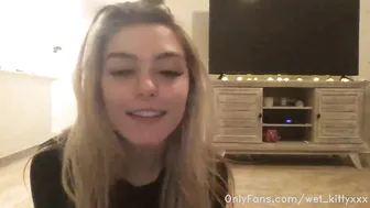 Kittiebabyxxx, Oral and Riding Boyfriend Livestream