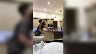 Isla Summer, Couple in New Kitchen Encounter