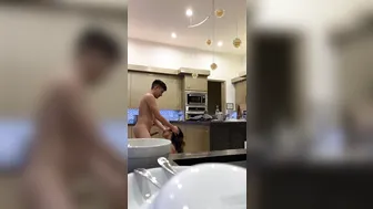 Isla Summer, Couple in New Kitchen Encounter