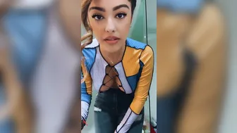 Malu Trevejo, Night Outfit Nipslip Tease